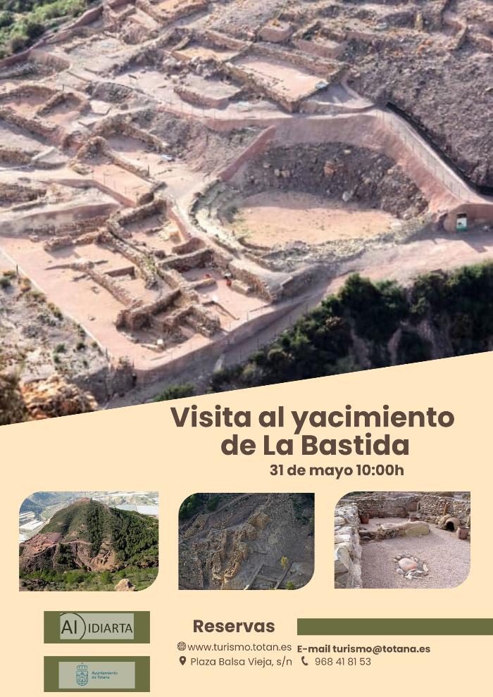 Visita guiada al yacimiento Arg�rico de la Bastida , la troya de occidente