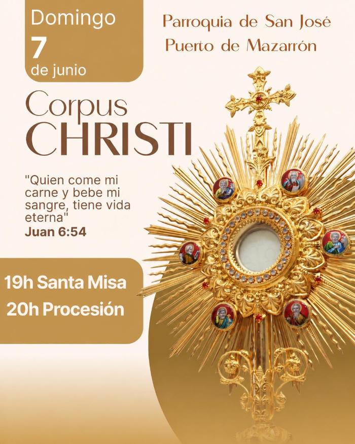 Corpus christi en puerto de Mazarr�n 