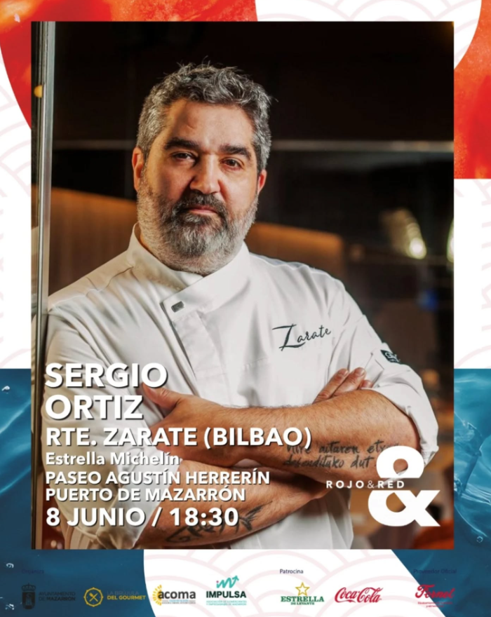 Ponencia del chef Sergio ortiz, del prestigioso restaurante z�rate de bilbao, distinguido con estrella michelin