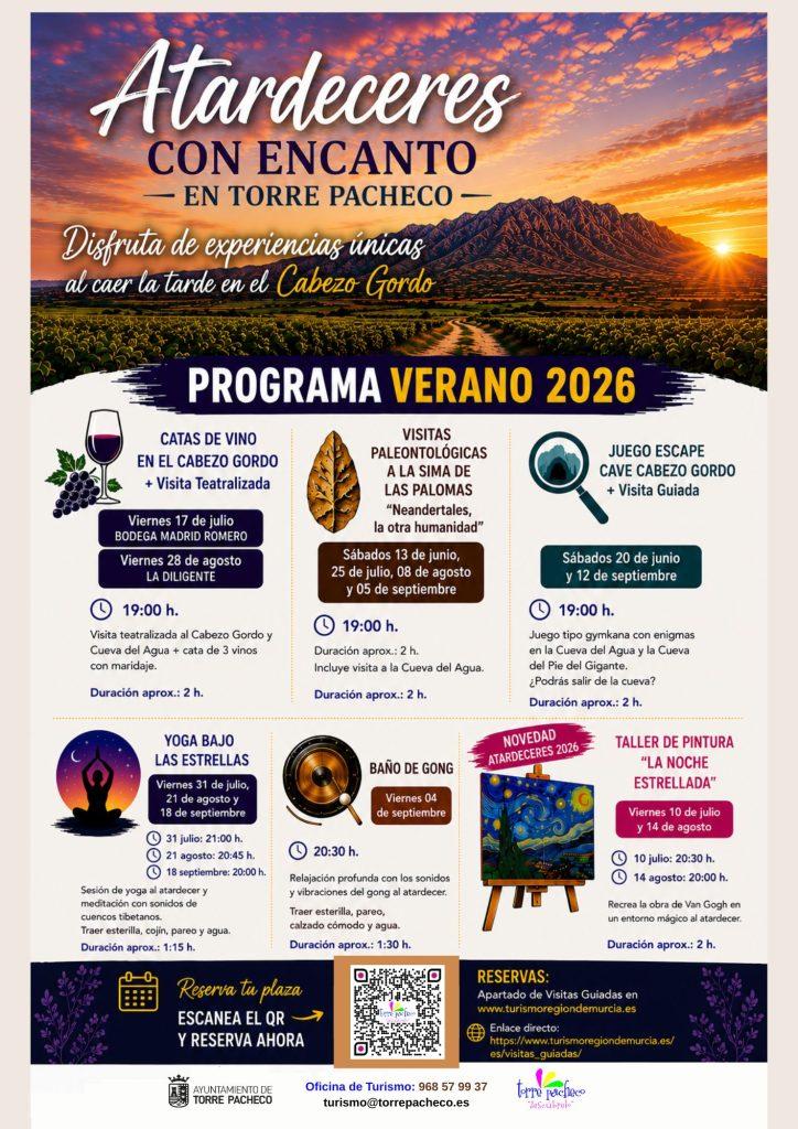Atardeceres con encanto: escape cave cabezo gordo + visita guiada