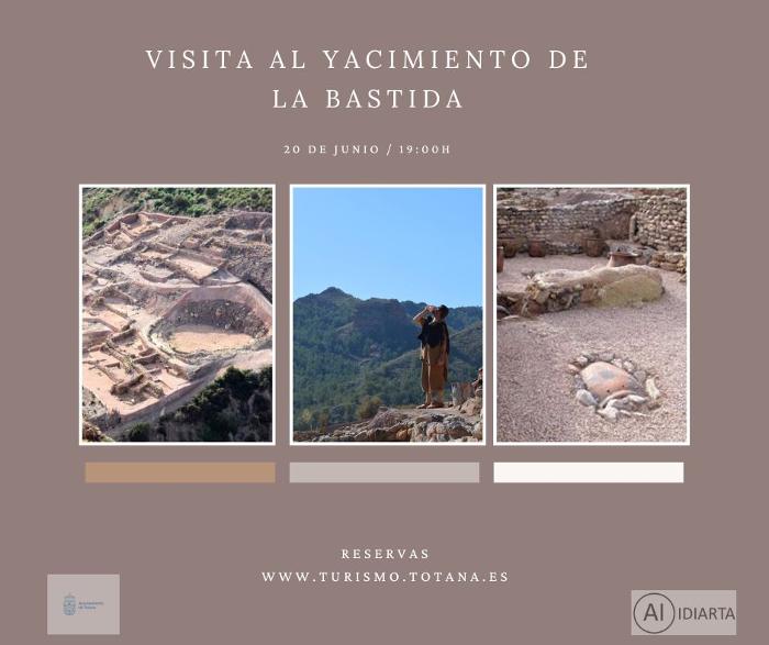 Visita guiada al yacimiento Arg�rico de la Bastida , la troya de occidente