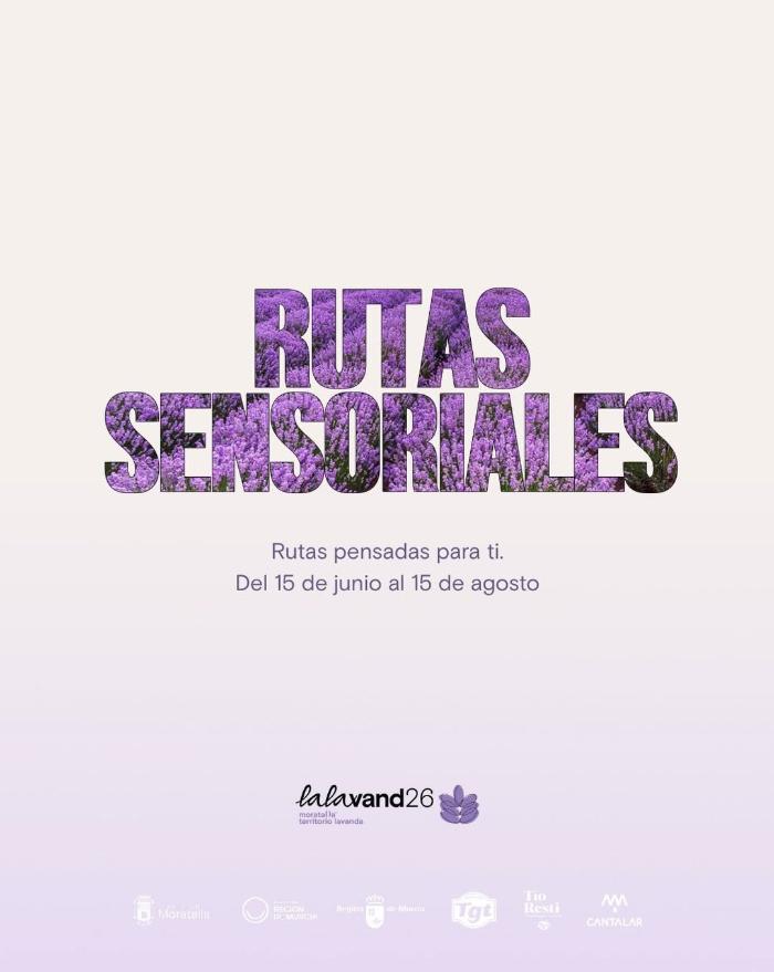 Rutas sensoriales lalavand 2026