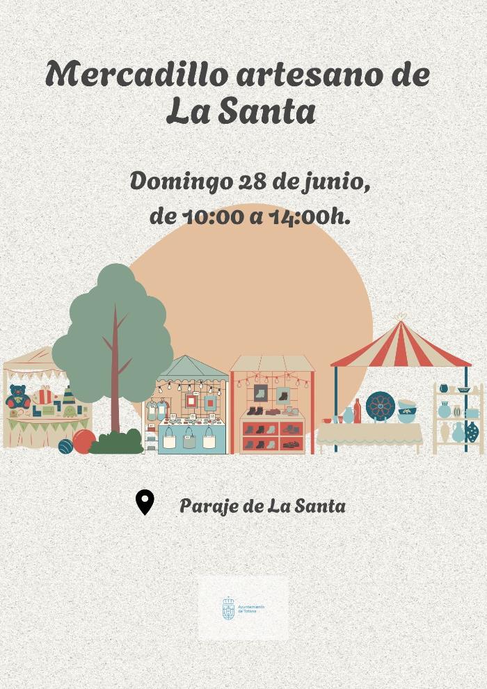 Mercadillo artesano de la Santa