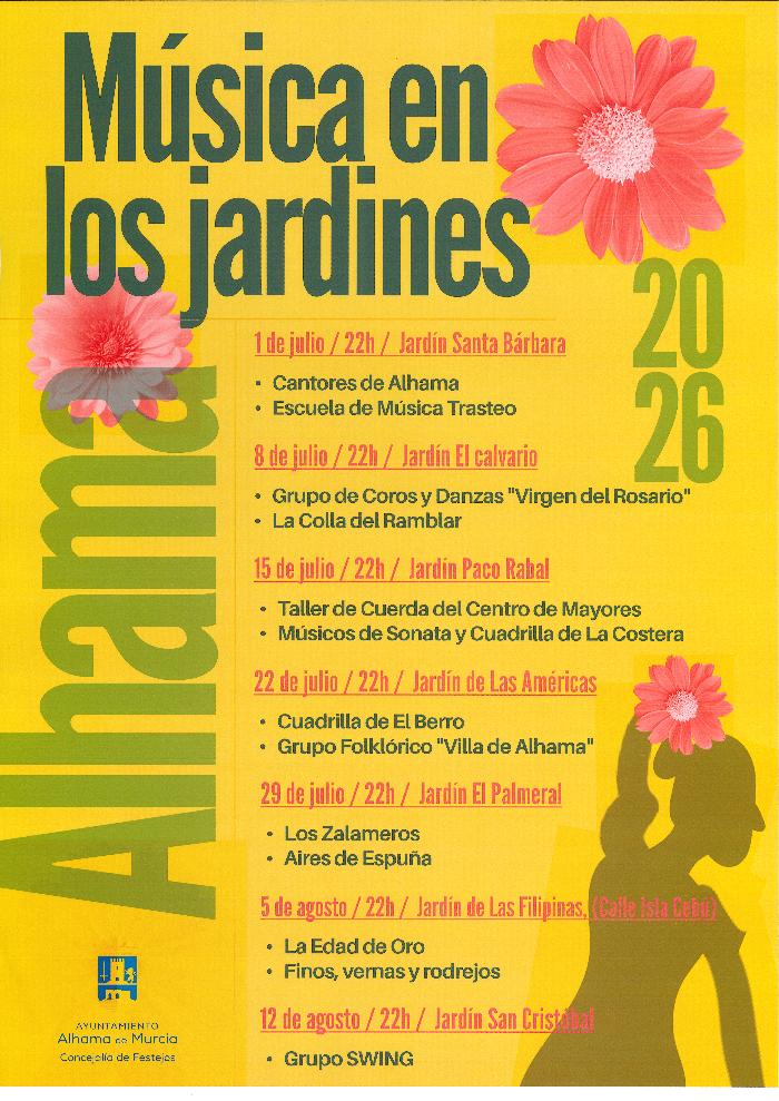 M�sica en los jardines 2026