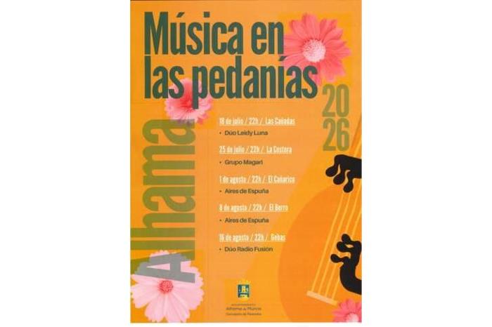 M�sica en las pedan�as 2026