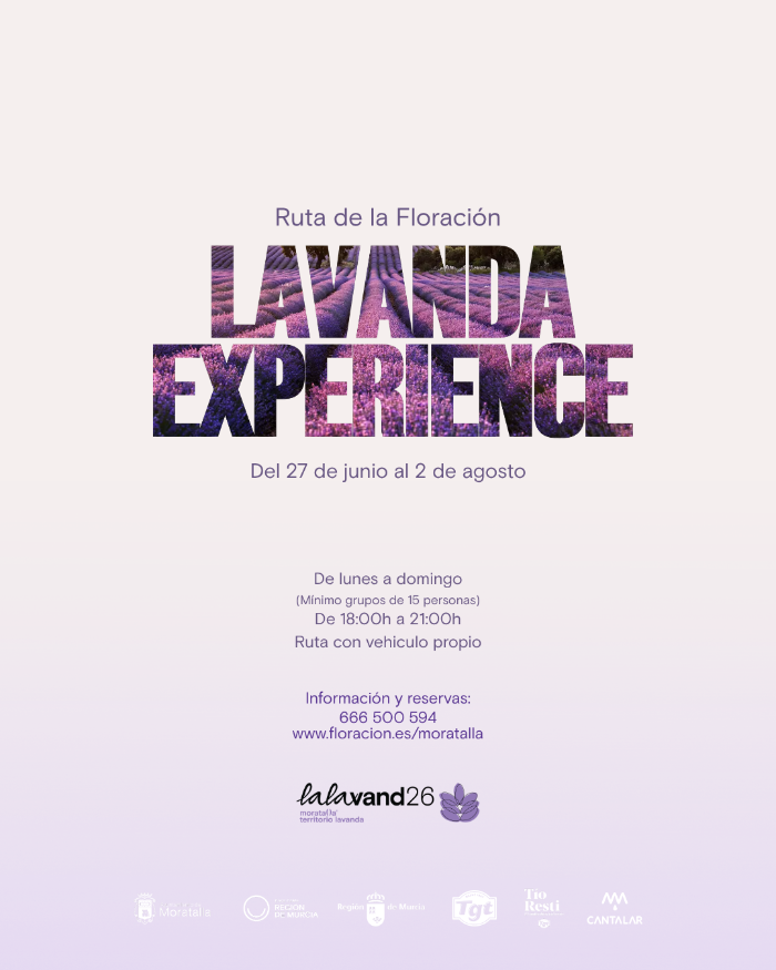 Lavanda experience: ruta de la floraci�n en Moratalla