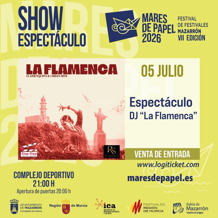  la flamenca llega al Festival mares de papel