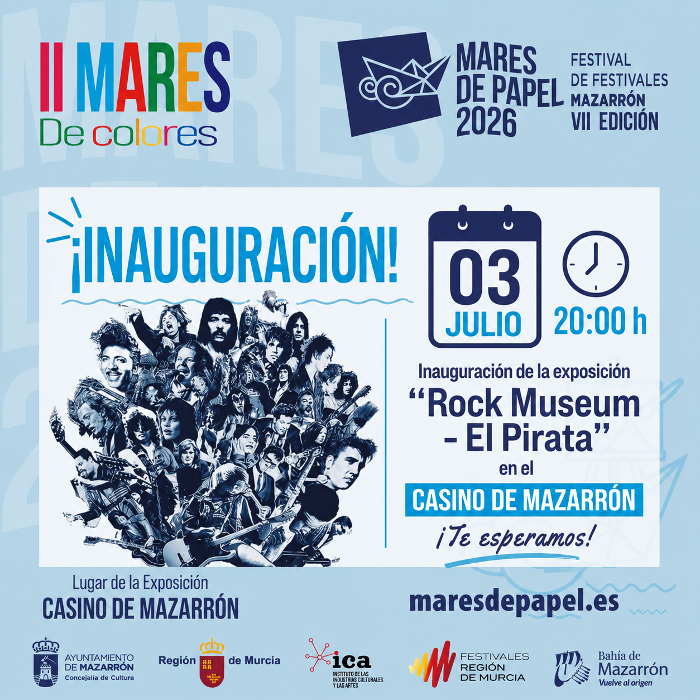 Inauguraci�n de la exposici�n rock museum � el pirata