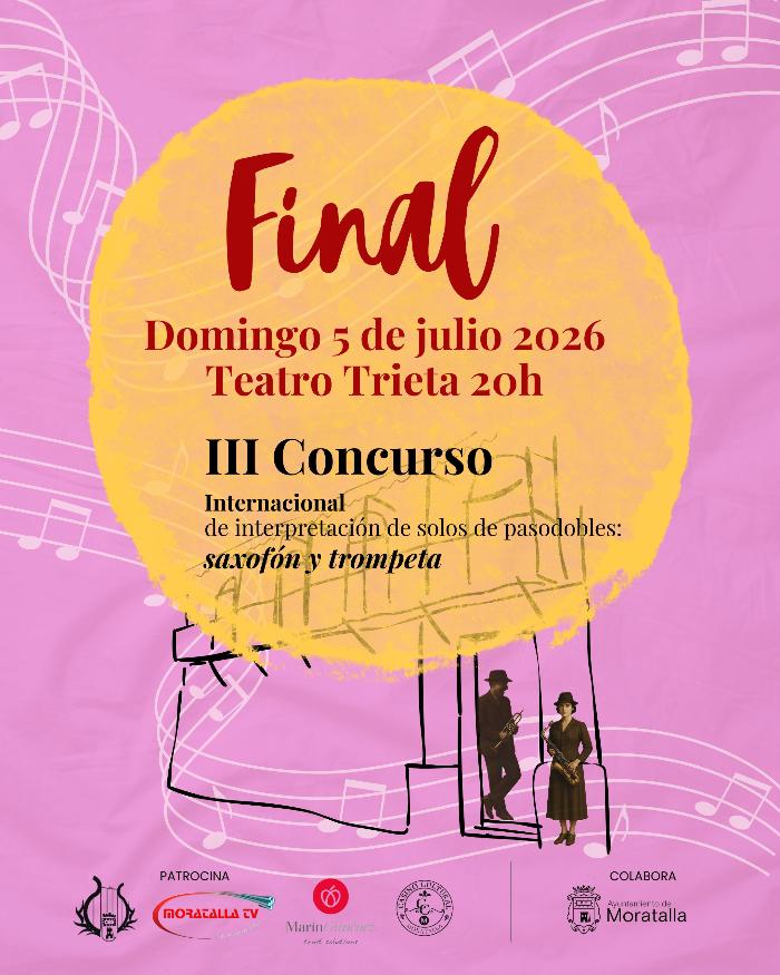 IIi concurso internacional de interpretaci�n de solos de pasodobles para saxof�n y trompeta