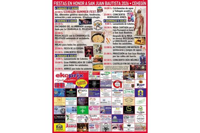 FIESTAS EN HONOR A SAN JUAN BAUTISTA