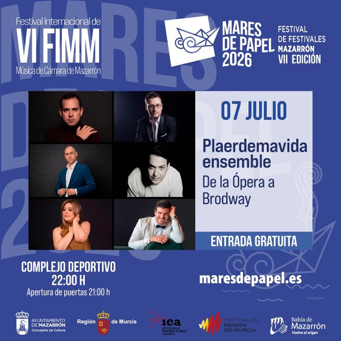 Plaerdemavida ensemble presenta:  de la �pera a broadway