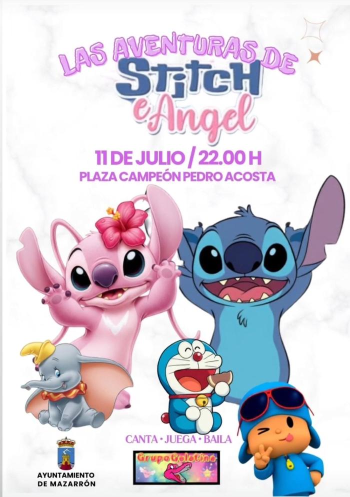 Las aventuras de stitch e angel