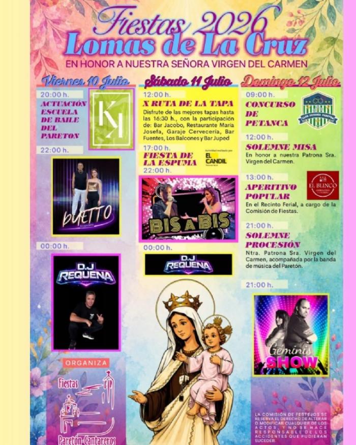 Fiestas lomas de la Cruz 2026