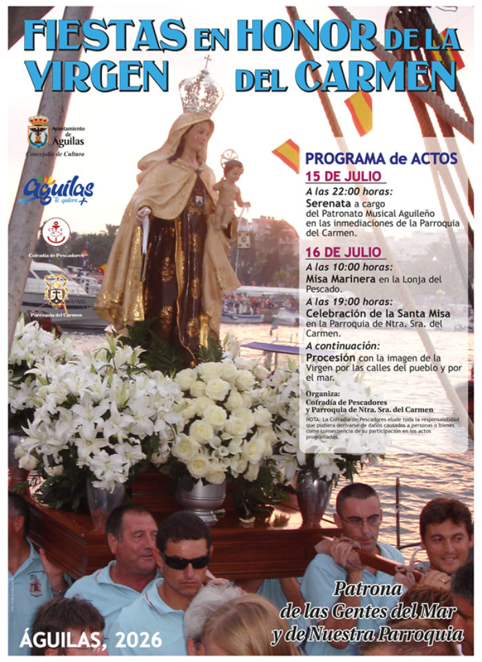 Fiestas en honor a la Virgen del Carmen 