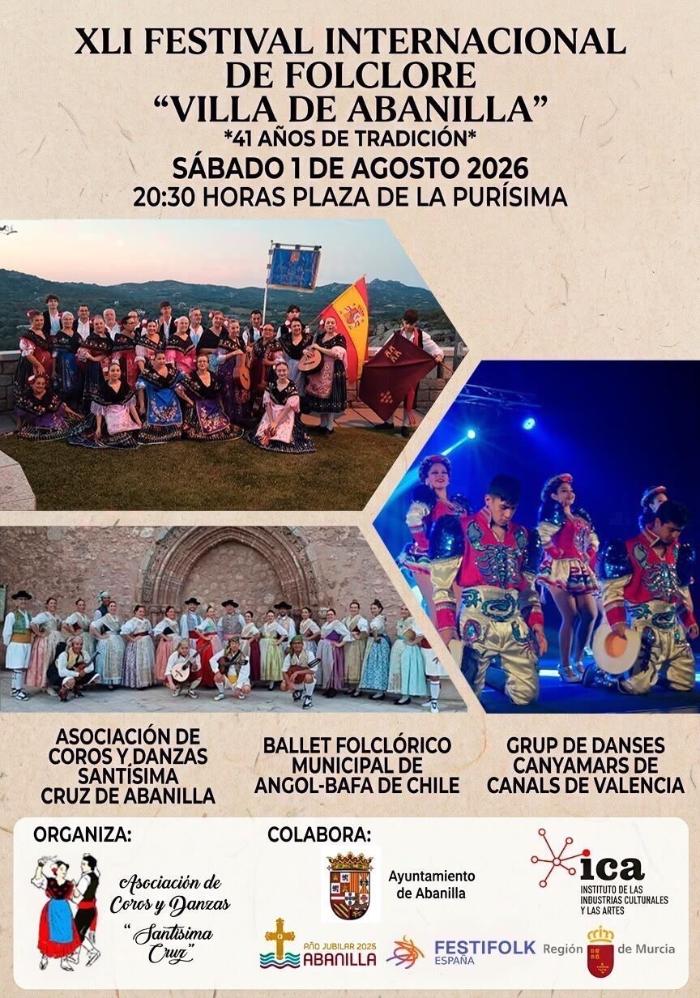 Xli Festival internacional de folklore internacional villa de Abanilla 