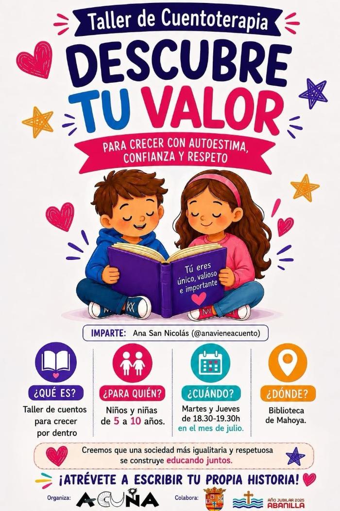Taller de Cuentoterapia: descubre tu valor