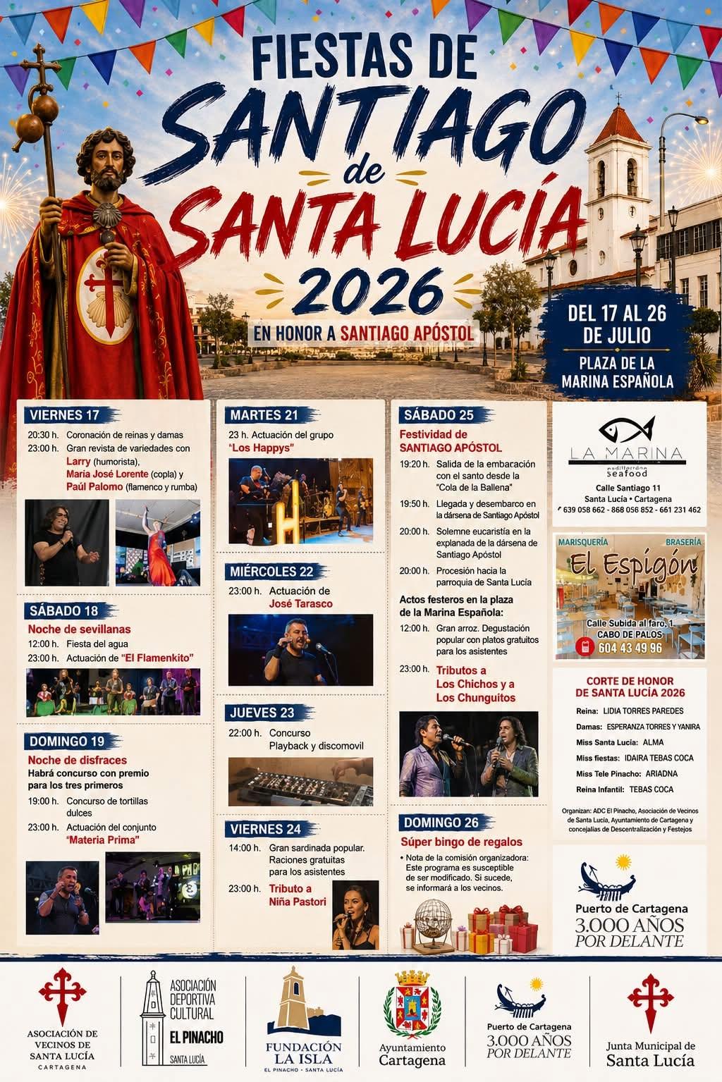 Fiestas  de santiago apostol