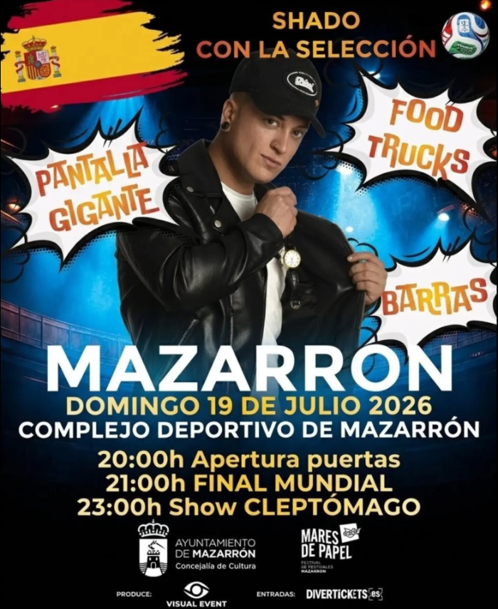 Shado el mago con la selecci�n