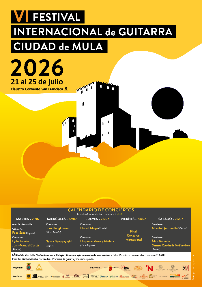 VI  FESTIVAL Y CONCURSO INTERNACIONAL DE GUITARRA CIUDAD DE MULA