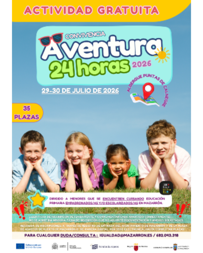 Convivencia  aventura 24 horas 2026