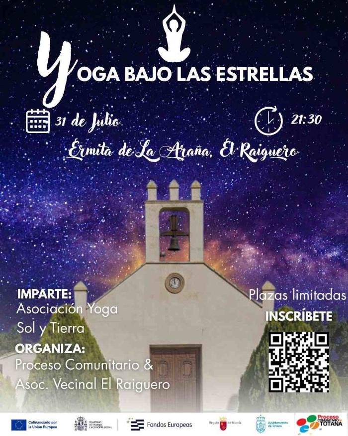 Yoga bajo las estrellas 