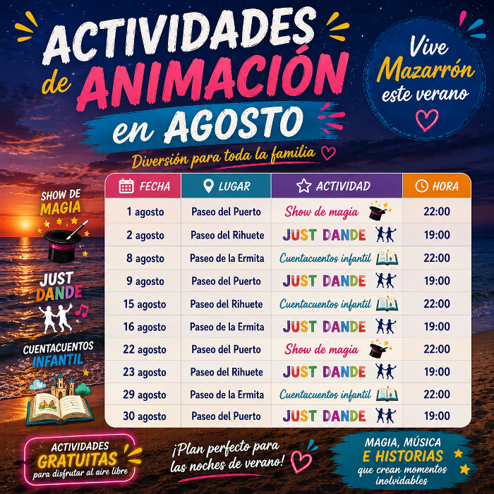 Actividades de animaci�n gratuitas 