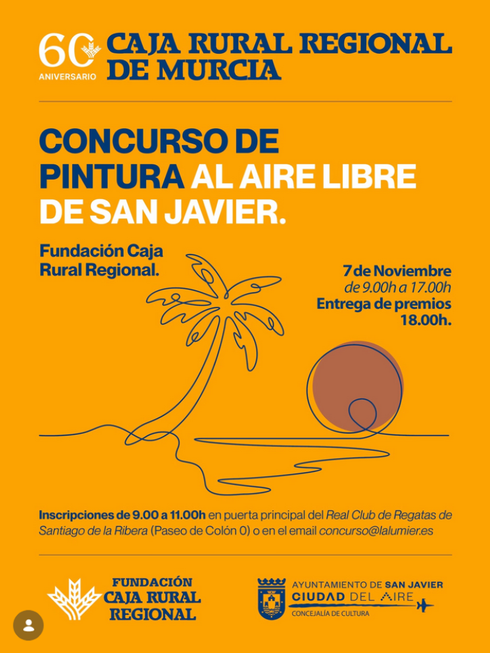  i concurso de pintura al aire libre de San Javier