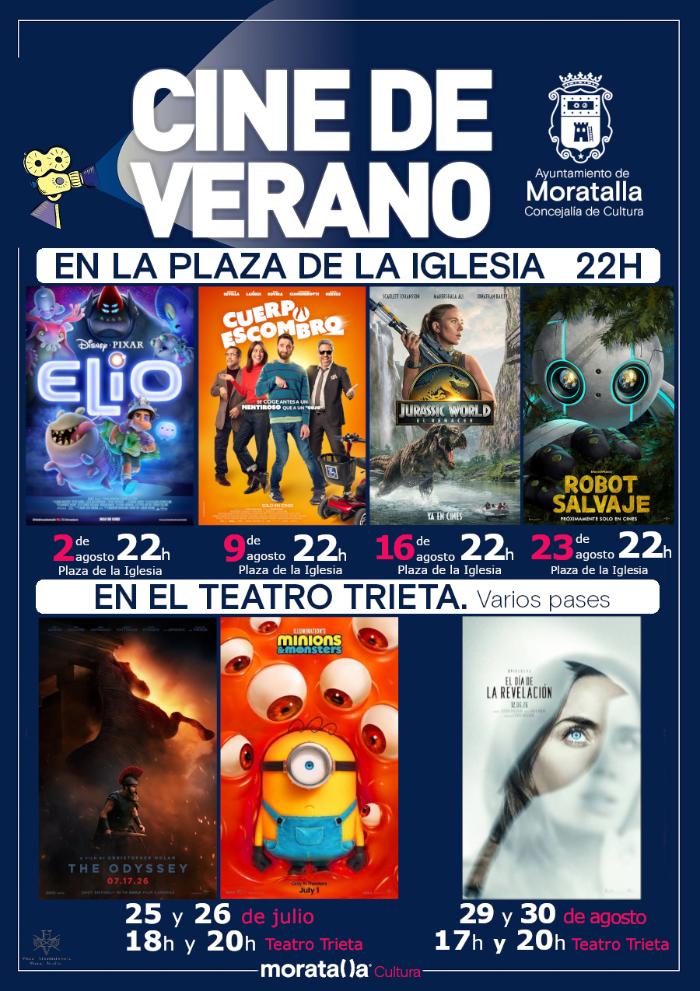 Cine de verano en Moratalla