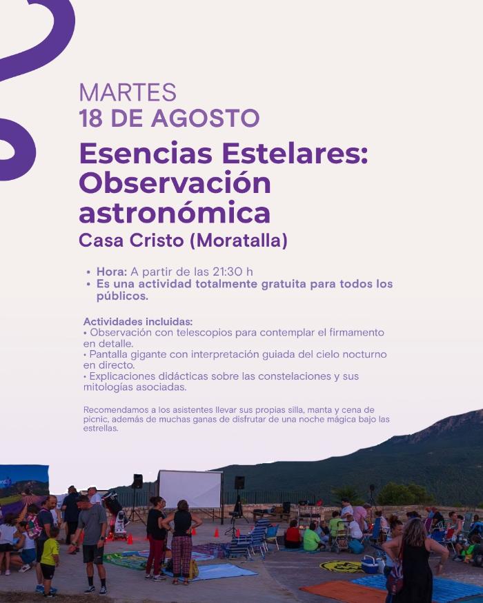 Esencias estelares - observaci�n astron�mica