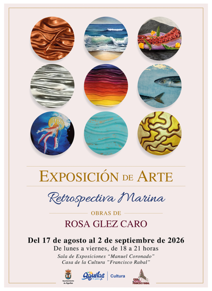 Exposici�n de arte retrospectiva marina 