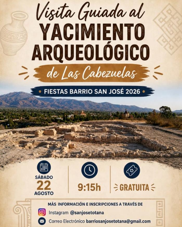 Visita guiada al yacimiento arqueol�gico de las cabezuelas