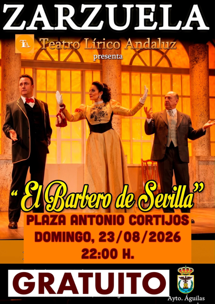 El barbero de sevilla. zarzuela 