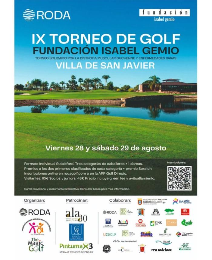 Ix torneo solidario de golf fundaci�n isabel gemio