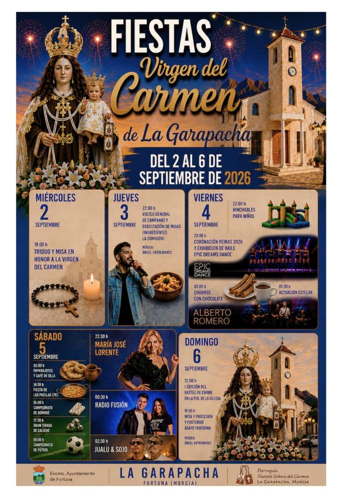 Fiestas de la garapacha 2026