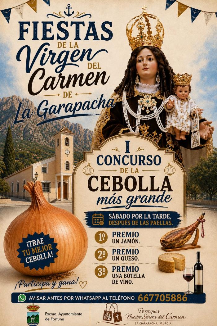 I concurso de la cebolla m�s grande en la garapacha