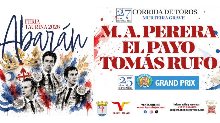 Feria taurina 2026 Abar�n