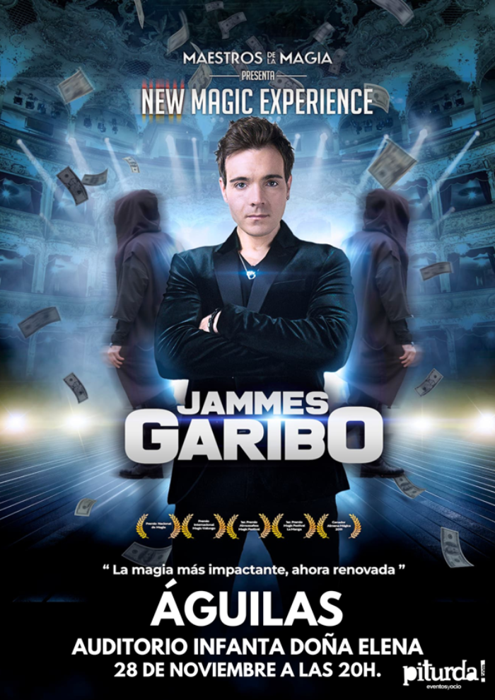 Jammes garibo . maestros de la magia 