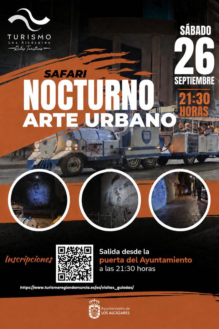 Safari nocturno de arte urbano a las 21:30
