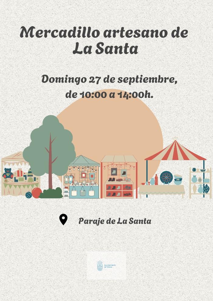 Mercadillo artesano de la Santa