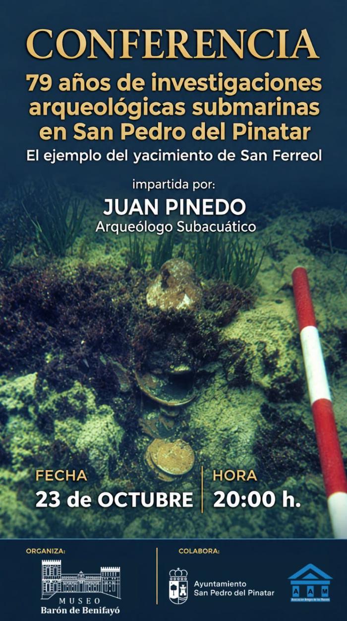 Conferencia conmemorativa 50 Aniversario yacimiento romano san ferreol