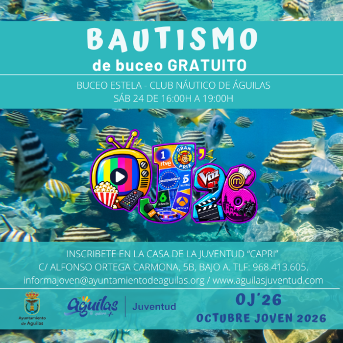 Bautismo de mar. octubre joven 2026