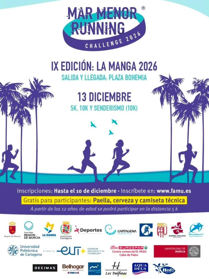 Ix Mar Menor running La Manga 2026