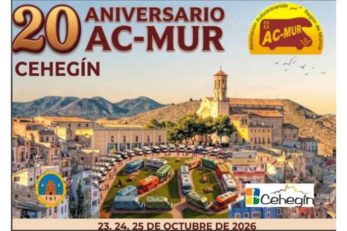 20 Aniversario ac-mur en cehegin