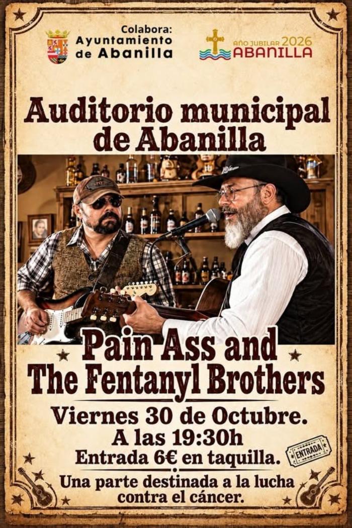 Concierto solidario de pain ass and the fentanyl brothers 