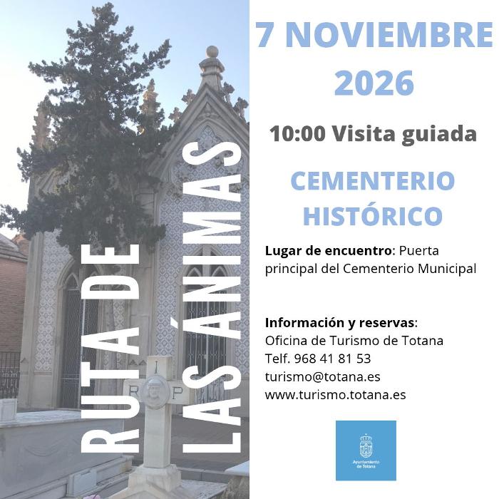 Visita guiada  al cementerio de Totana