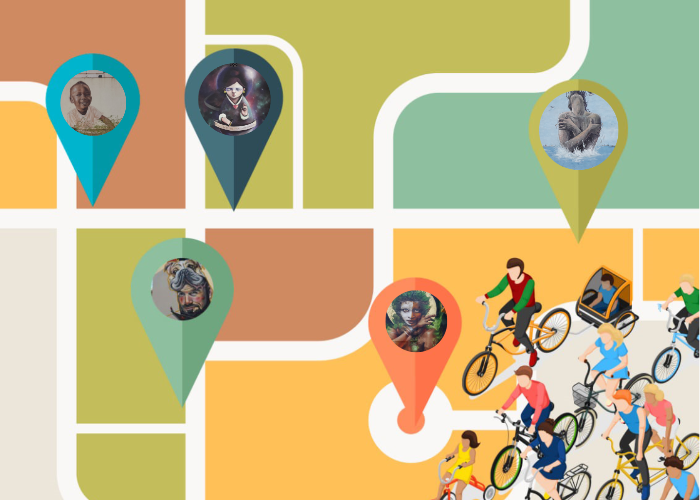 RUTA EN BICI DE ARTE URBANO RUTA EN BICI DE ARTE URBANO