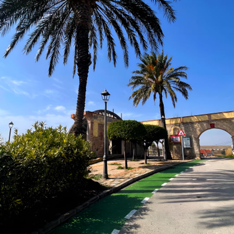 Itinerario peatonal y ciclista de Lorqu� a Los Palacios