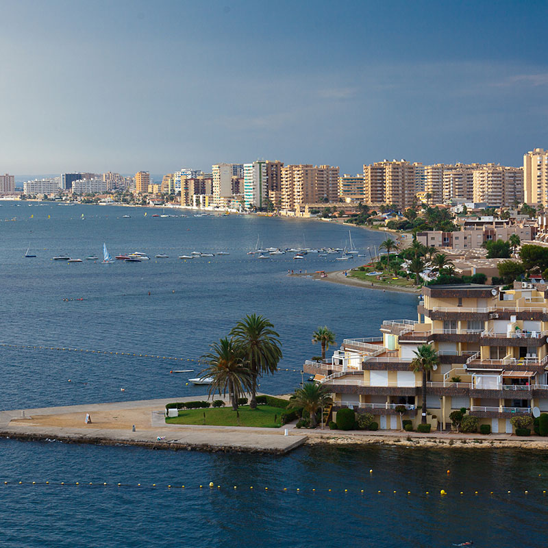 Playas salvajes en La Manga del Mar Menor