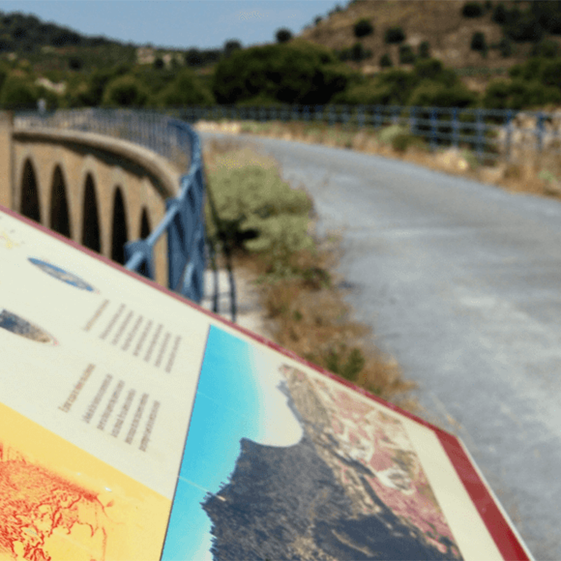 Verbindung zwischen V�as Verdes. Totana - Caravaca de la Cruz