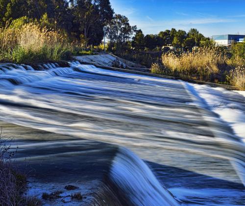 Paseo Fluvial del R�o Segura Contraparada, Sendero Azul (Murcia)